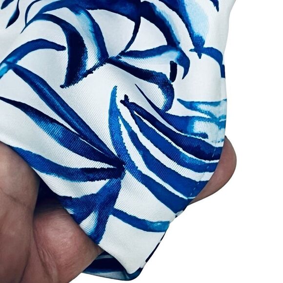 Tommy Bahama Golf Jacket Activewear Full Zip Blue Tropical Zip/Pockets S NWOT - Picture 7 of 11